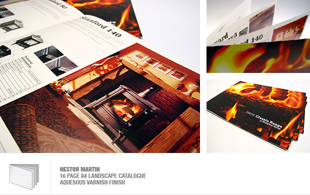 design and print of a catalogue