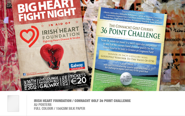 design and print of posters